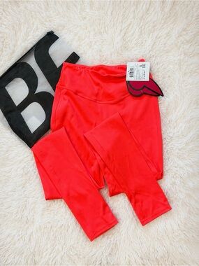 Bona Fide Sexy High-Waisted Leggings Coral – New With Tags